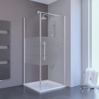 900x900 mm, 1920 mm, Alu-Natur, Depoli Light, versiegelt