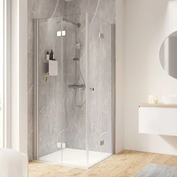 800x800 mm, 2000 mm, Eckig (Heb-Senk), Alu-Natur, Klar hell