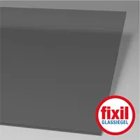 Glasart /-dekor: Grau-Anthrazit, versiegelt