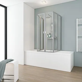 1040 mm, 1400 mm, Alu-Natur, Softline hell (Kunstglas)